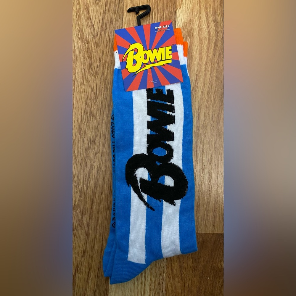 David Bowie Socks Unisex Size 7-12